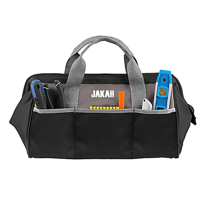 10-inch & 18-inch Tool Storage Bag, Zip-Top Wide Mouth Tool Tote Bag