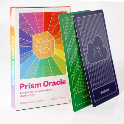 New Card Prisms Oracle Card Fate Divination Family Party Paper Cards Game Tarot And A Variety Of Tarot Options PDF Guide