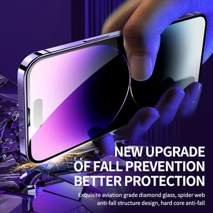 Premium Tempered Glass For iPhone 12 13 14 Pro Max Screen Protector Glass 14 Plus Full Cover With Automatic installer