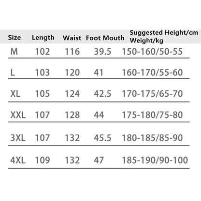 M-4XL Adult Waterproof Rain Trousers Breathable Double-layer Elastic Waist Unisex Outdoor Work Fishing Hiking Raincoat Pants