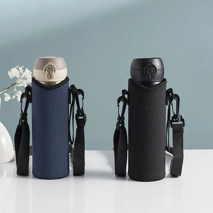 Portable Water Bottle Cover Insulated Bag Portable With Strap Water Bottle Case Cup Sleeve Vacuum Cup Sleeve Camping Accessories