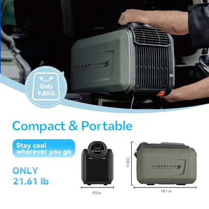 Inverter Mobile Air Conditioner Low Power Cooling for Camping RVs Home Use Emergency Tool