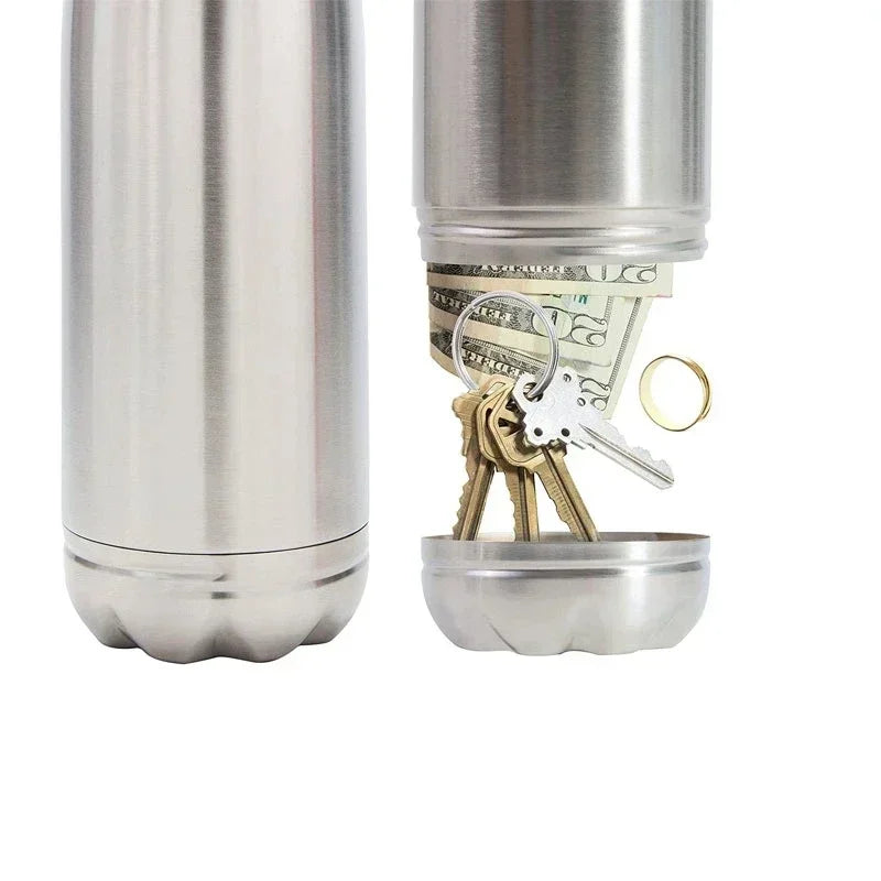 Hilo 750 ml diversion Water bottle Portable water bottle Money Bonus key chain box safe hiding place
