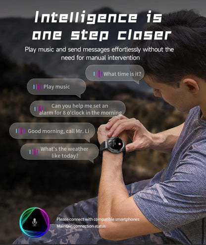 2026 800mAh Super Capacity Battery Adult Men Smart Watch 1.8-inch Large Screen Bluetooth Call IP68 Waterproof SmartWatch Sports
