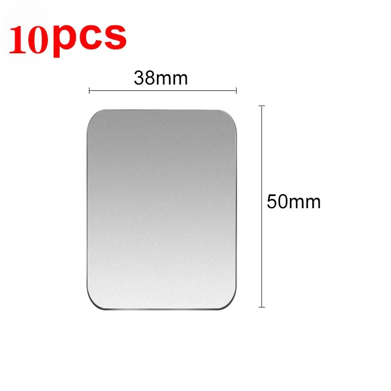 5/10Pcs Metal Plate For Magnetic Car Phone Holder Universal Iron Sheet Sticker Stand Strong Adhesive Magnet phone Holder Mount