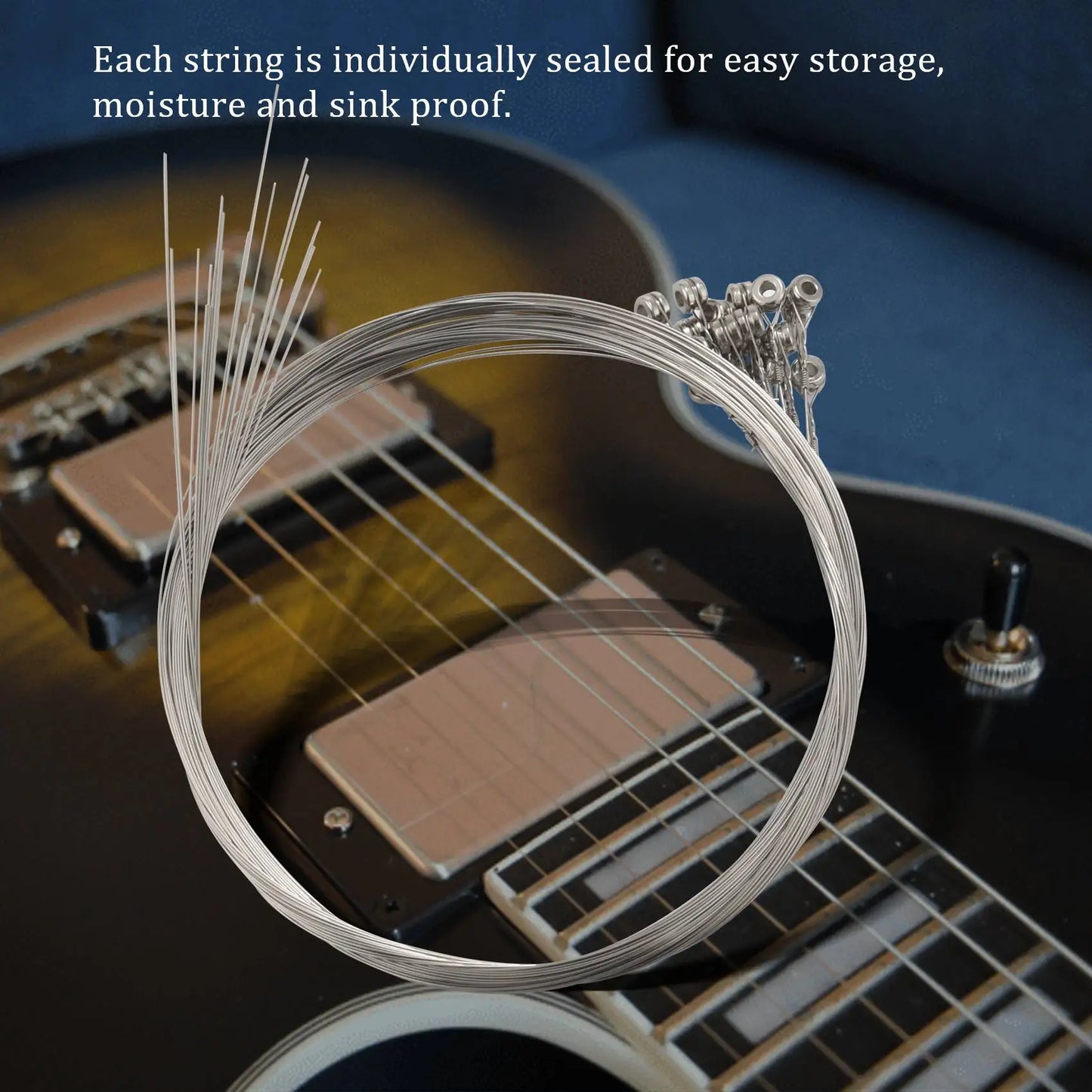 Trendy! 20-Pack Single Electric Guitar Strings Bulk .011 High E (Medium) 11 Gauge