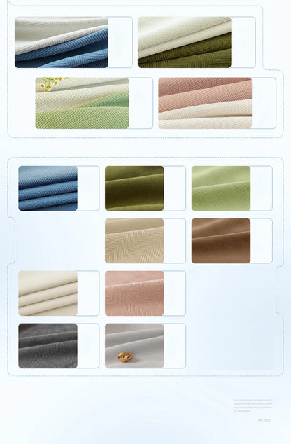 Modern Simple Blackout Curtain Luxury Living Room Drape Room Balcony Floor-to-ceiling Windows Curtains Bedroom Soundproof Drapes