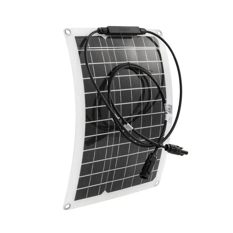 30W-600W Flexible Solar Panel 12V Battery Charger Dual USB With 10A-100A Controller Solar Cell Power Bank for Phone Car Yacht