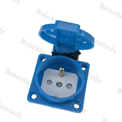 Universal Brazil Swiss AU US UK EU Outdoor Waterproof Industry Socket Germany France Connector AC Electric Power Schuko Outlet