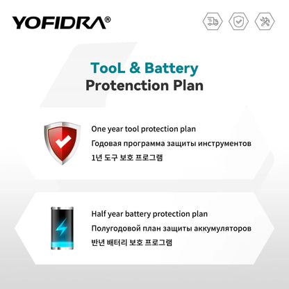 YOFIDRA 1000ML Electric Spray Gun Powerful Portable Paint Sprayer Cordless Furniture Coating Airbrush For Makita 18V Battery Pin