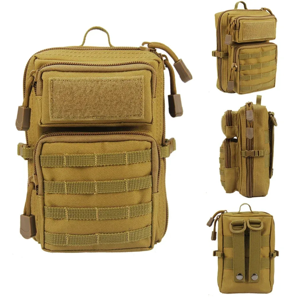 Multifunction Pouch Holster Molle Hip Waist Bag Wallet Purse Phone Case Camping Hiking Bags Hunting Pack