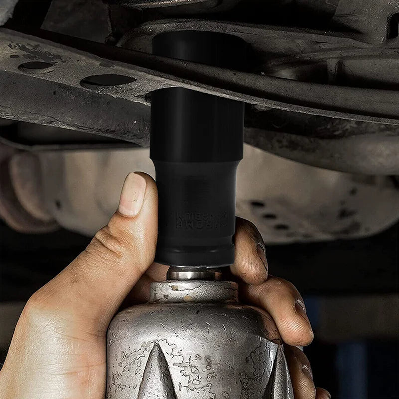 10pcs Impact Socket Set 1/2” Drive Hex Spanner Deep Sockets 10-24mm Pneumatic Wrench Head Tire Removal Tools