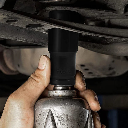 10pcs Impact Socket Set 1/2” Drive Hex Spanner Deep Sockets 10-24mm Pneumatic Wrench Head Tire Removal Tools