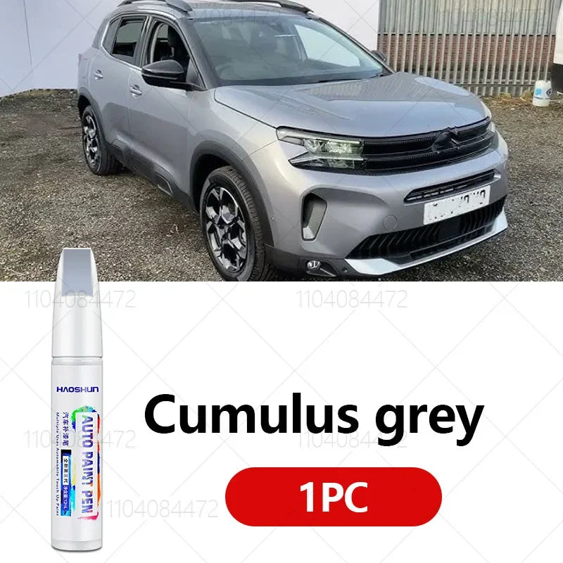 For Citroen C5 Aircross 2017-2025 EMP2 Paint Repair Pen Touch Up Scratch Remover DIY Auto Accessories Black White Grey Green Red