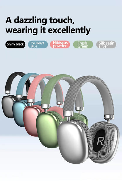 Original Over-Ear Wireless Bluetooth Headphones Noise Cancelling Microphone Gaming Head  Mounted Earphones Supports TF Card