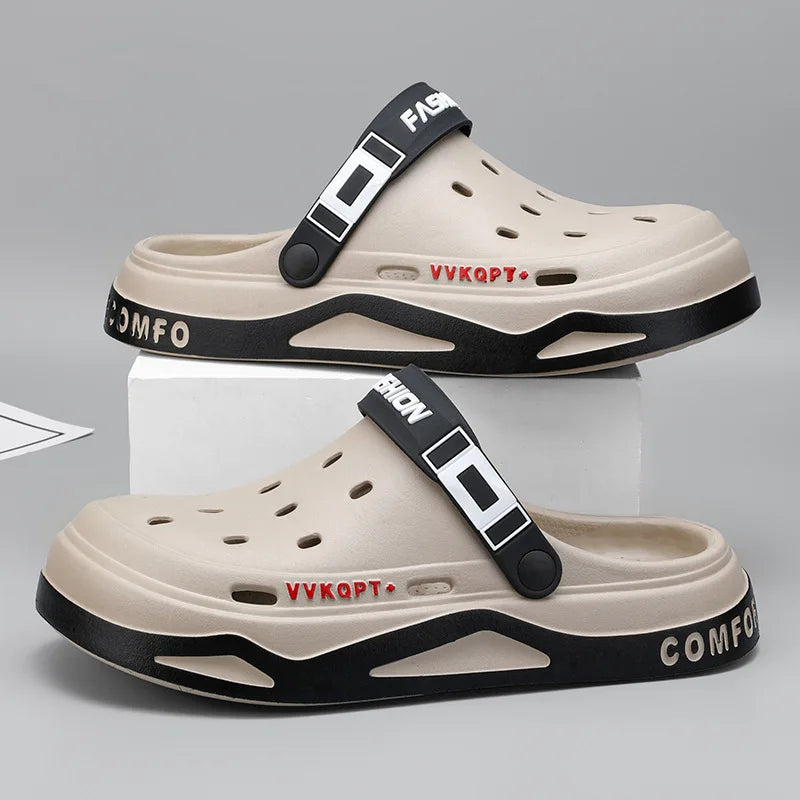 New Breathable sandals For Women Men Summer EVA Garden Clogs Shoes Outdoor Holes Beach Slippers Comfortable House Slides