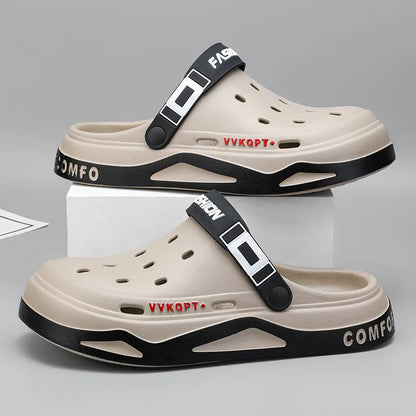 New Breathable sandals For Women Men Summer EVA Garden Clogs Shoes Outdoor Holes Beach Slippers Comfortable House Slides