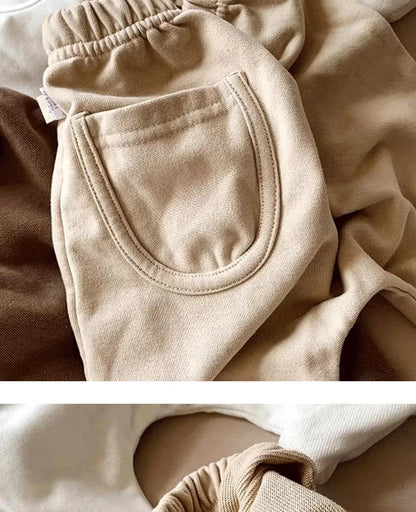 2025Spring Autumn New Baby PP Pants 1-5Y Boys Girls Cotton Striped Loose Harem Trousers Toddler Daily Infant Wear Kids Clothing