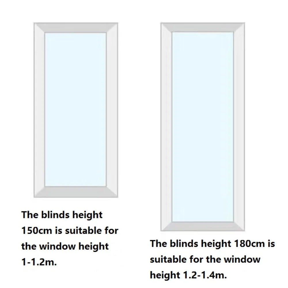 Adhesive Blackout Darkening Pleated Window Shade Blinds Portable Temporary Blinds Bedroom Apartment Dorm Roller Blackout Curtain