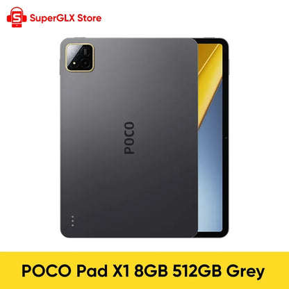 Global Version POCO Pad X1 Tablets Snapdragon 7+ Gen 3 11.2'' 144Hz Display 13MP 8850mAh 45W Turbo Charging 8GB 512GB Wi-Fi