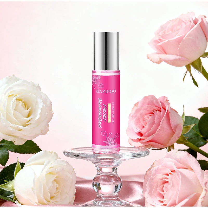 Pheromones Perfume For Women To Attract Men,Long Lasting Roll On Scent,Fruity Floral Eau De Parfum,Jasmine/Violet/Musk Fragrance