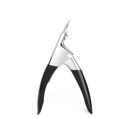 Professional U-Shaped False Nail Cutter, Straight Edge Fake Nail Tip Clipper, Manicure Pliers Nail Capsule Guillotine Tool