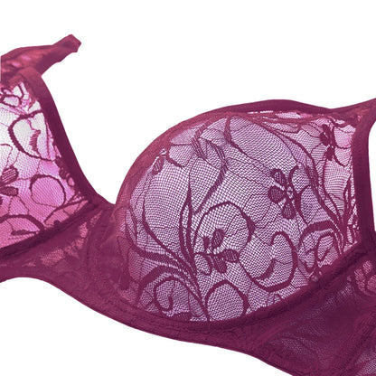 Bras For Womens Black Lace Sheer Bralette Bra Underwired Underwear Floral Homosexual Sexy Lingerie Brassiere A B C D DD Cup