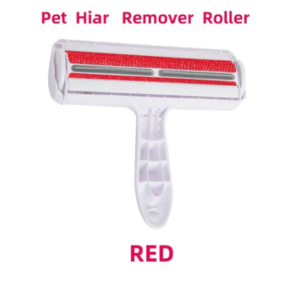 Pet Hair Remover for Cats and Dogs Reusable Self-Cleaning Cotton Plush Roller Set Suitable for Beds Sofas Carpets Cat Beds