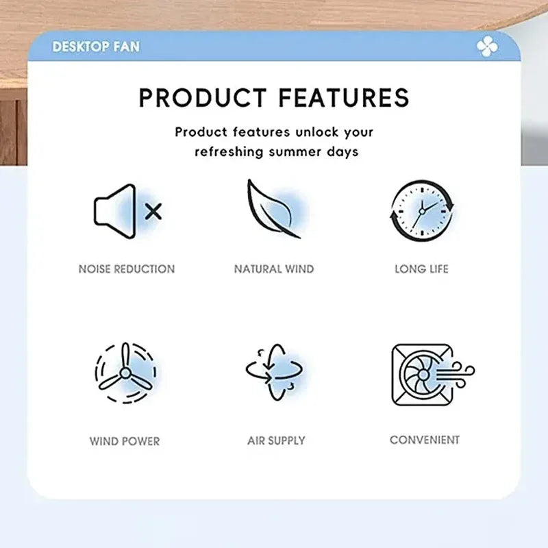 Rechargeable Portable Electric Fan 720° Rotating Hanging Clip Fan Night Light Air Cooler Outdoor Camping Small fans ventilador