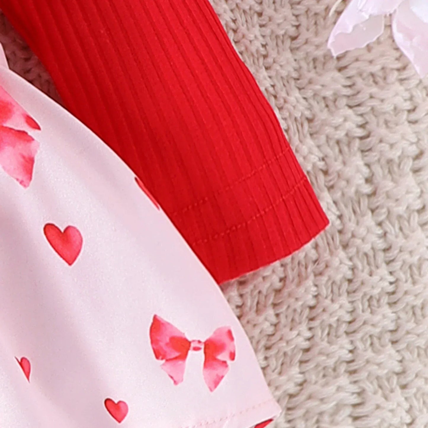 2PCS  Spring And Autumn New Style For Girls 0-1 Years Old Sweet And Comfortable Pit Strip Long-Sleeved False Straps Hat Dress