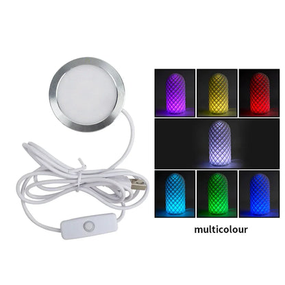 16 Color RGB Light Kit For Bambu Lab Led Lamp Kit Adjustable Color Led Light Parts Hardware DIY Model Light with Remote Control