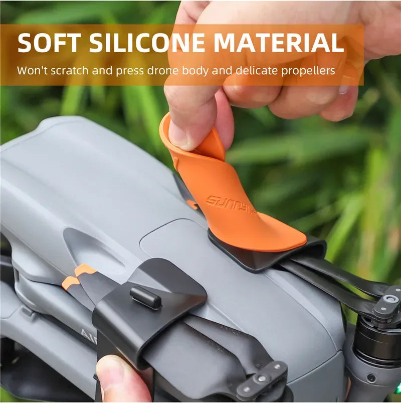 Propeller Holder for DJI Air 3/Air 3S Drone Propellers Stabilizer Prop Blades Protector Wing Fixed Quick Release Accessory