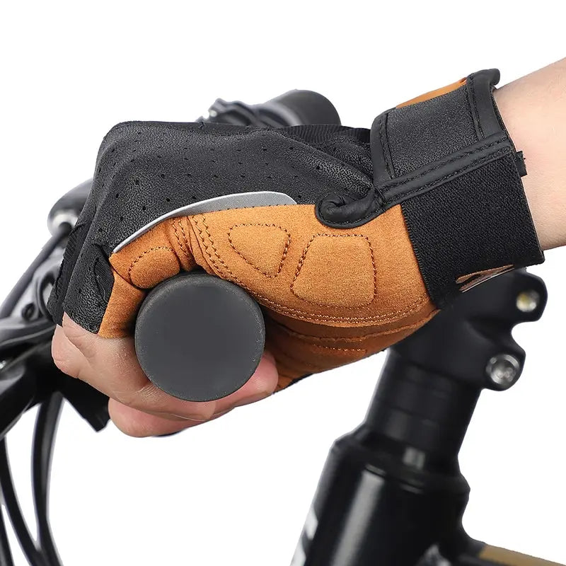 WEST BIKING Sports Bike Gloves Half Finger Men Women MTB Cycling Gloves Running Fitness Gym Riding Motorcycle Bicycle Gloves