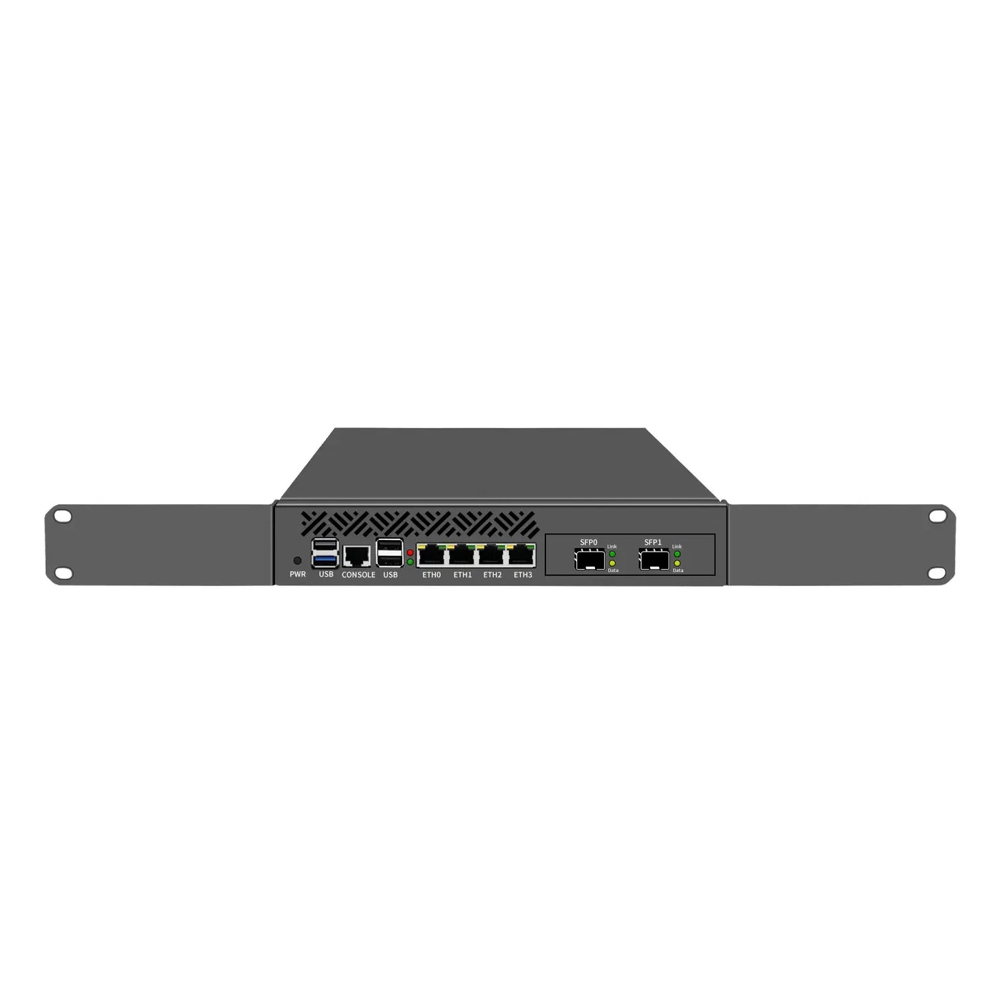 Topton 1U Rack Mini PC 2x10G SFP+ 4x i226-V 2.5G Intel i3-N305 N150 DDR5 mSATA Network Router Server Firewall Appliance AES-NI