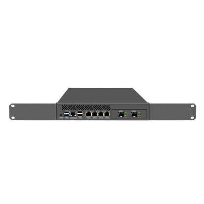 Topton 1U Rack Mini PC 2x10G SFP+ 4x i226-V 2.5G Intel i3-N305 N150 DDR5 mSATA Network Router Server Firewall Appliance AES-NI