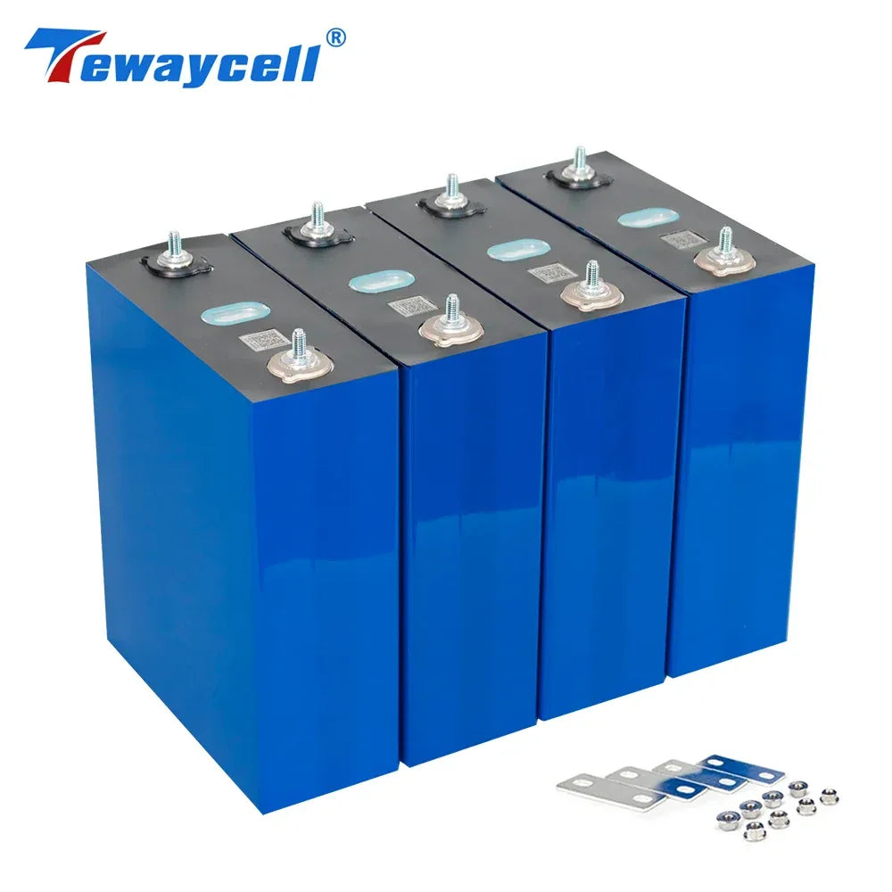 Tewaycell 3.2V 315Ah 320Ah Lifepo4 Lithium Ion Battery 12V 24V 48V Rechargeable Battery Pack for DIY Home Energy Storage