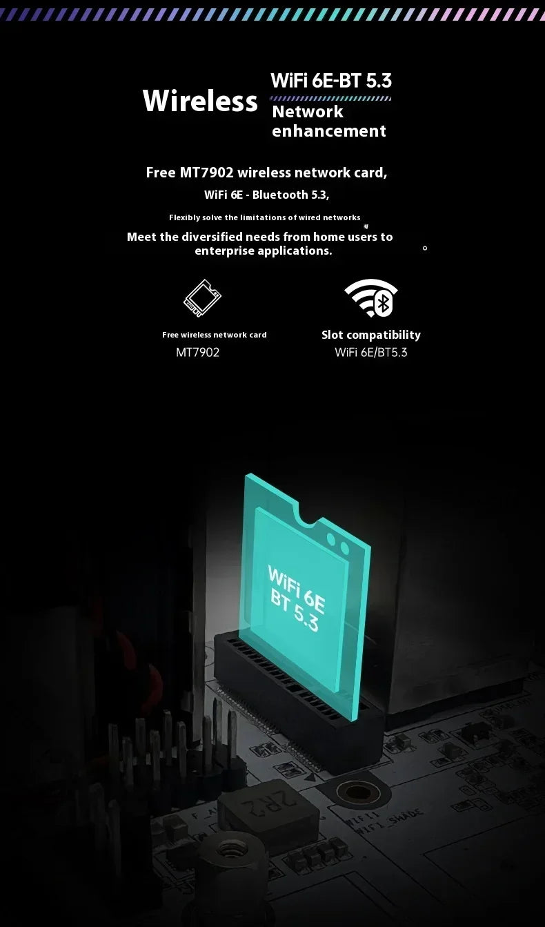 TOPC AMD R9 9955HX 7845HX/7945HX/ 8945HX/ R7 7745HX Gaming Motherboard 2*DDR5 2*M.2 2280 SSD 4*SATA3.0 WiFi6E BT5.3 Computer