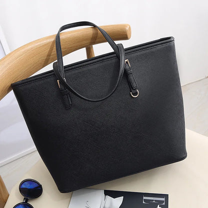 Women Large Capacity Bucket Tote Bag Shoulder Handbag Mommy Bag Work Travel Casual Purse