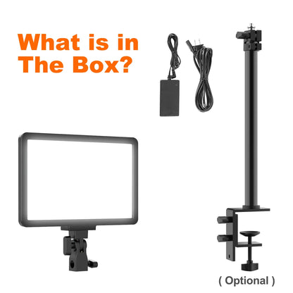 Sokani P25 & P25 kit LED Video Panel Light Studio Filling Light Lamp For Youtube Live Streaming Game Record Video Zoom Meetings