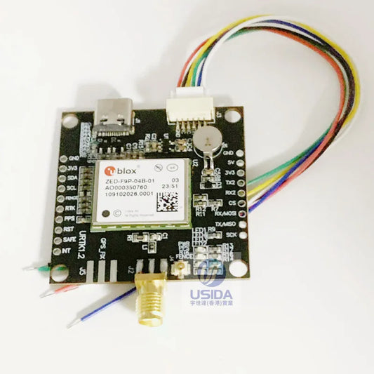 ZED-F9P-04B-01 Excellent Board Works Serial I2C and SPI ESP32 Controlling I2C and SPI UM980 by PDG ibma