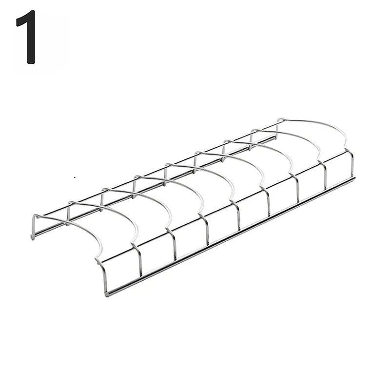 Stainless Steel Dish Draining Rack Kitchen Pot Lid Plates Storage Racks Multipurpose Shelf Bowl Drying Holder Kitchen Organizer