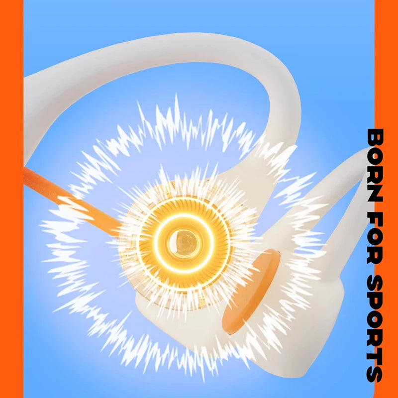 Bone Conduction Headphones IPX8 Waterproof MP3 32GB Bluetooth5.4 Wireless Headphones With Mic Swimming Sports Fitness