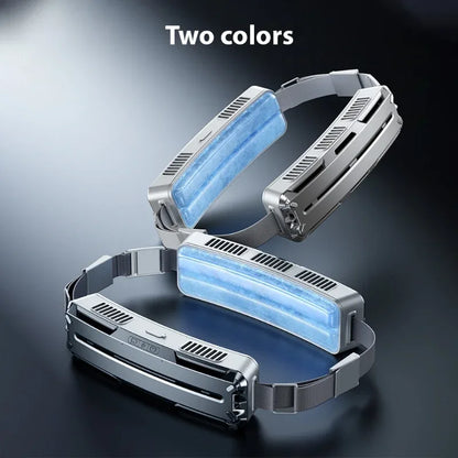 Wearable Waist Fan Belt Fan With PCM Cooling Strip 5000mAh Rechargeable Personal Fan 3 Speeds Large Air Volume Hands-Free