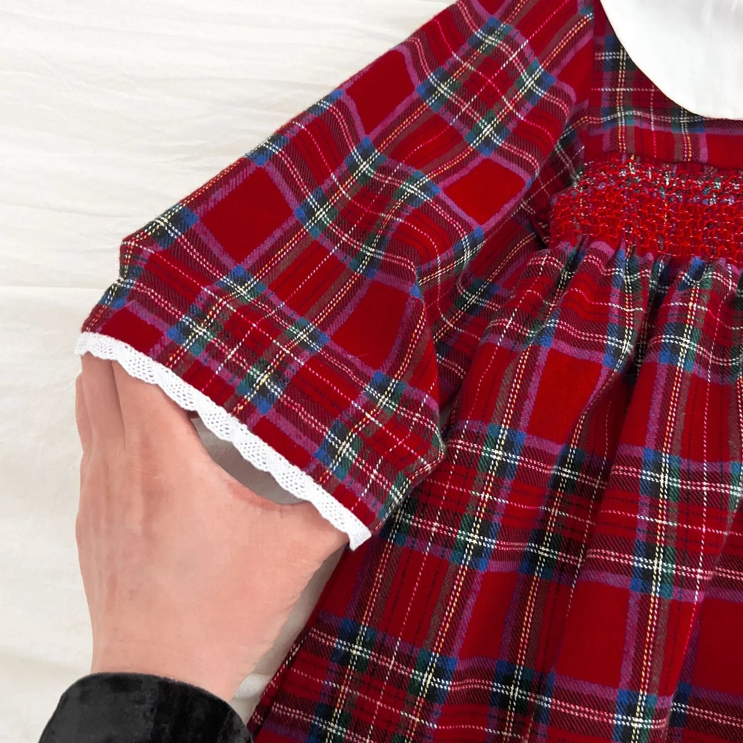 New Year's Party Clothes ﻿Christmas Toddler Kids Baby Girls Clothes Sister Matching Xmas Bodysuit Dress Outfits Red Plaids Sets