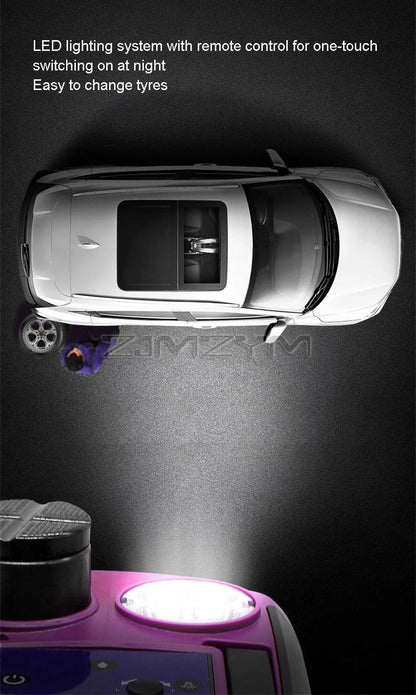 12V 5Ton 150W Rated Power Car Electric Tire Lifting Car Wireless Jacks Wrench Hydraulic Car Floor Jack with Remote control