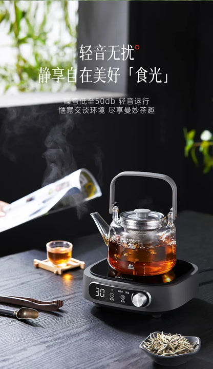 Midea Induction Cooker with Infrared Radiation Heating Low Radiation Household Hot Pot Stove for Tea Cooking 800W Power 220V