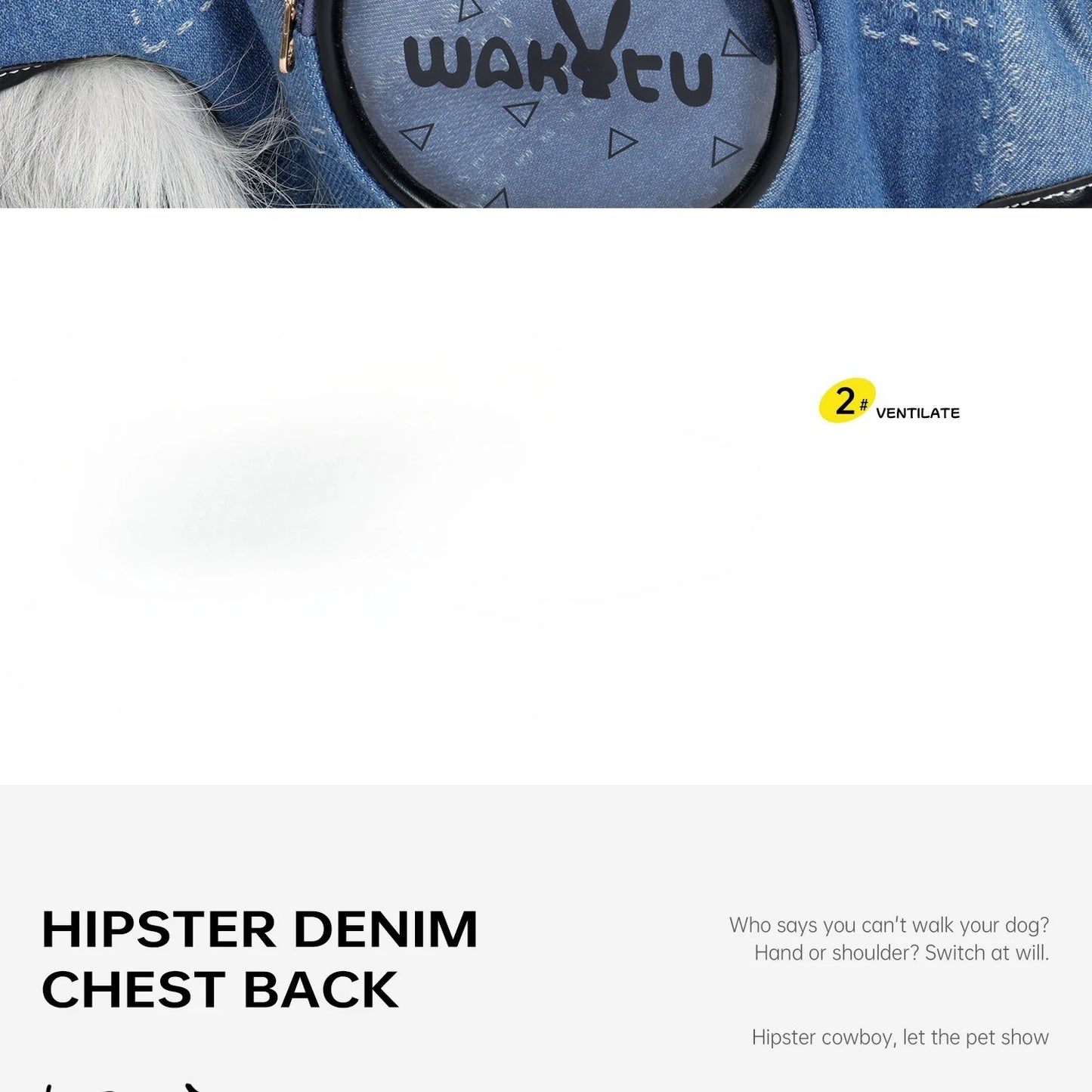 Pet Backpack for Dogs Breathable Pet Harness for Small Medium Large Dogs Portable Cycling Dog Carrier