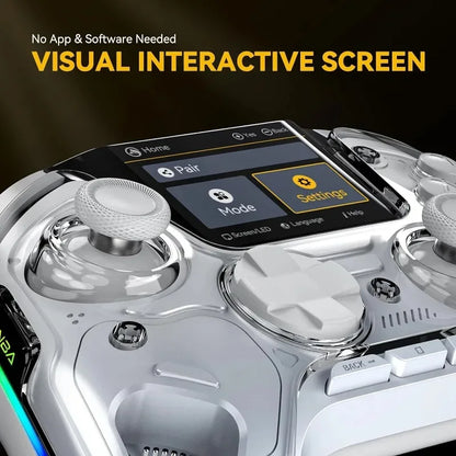 Mamba One V2 Wireless Gaming Controller for Switch/PC/iOS/Android Hall Effect Stick RGB Light 1800mAh with Charging Dock
