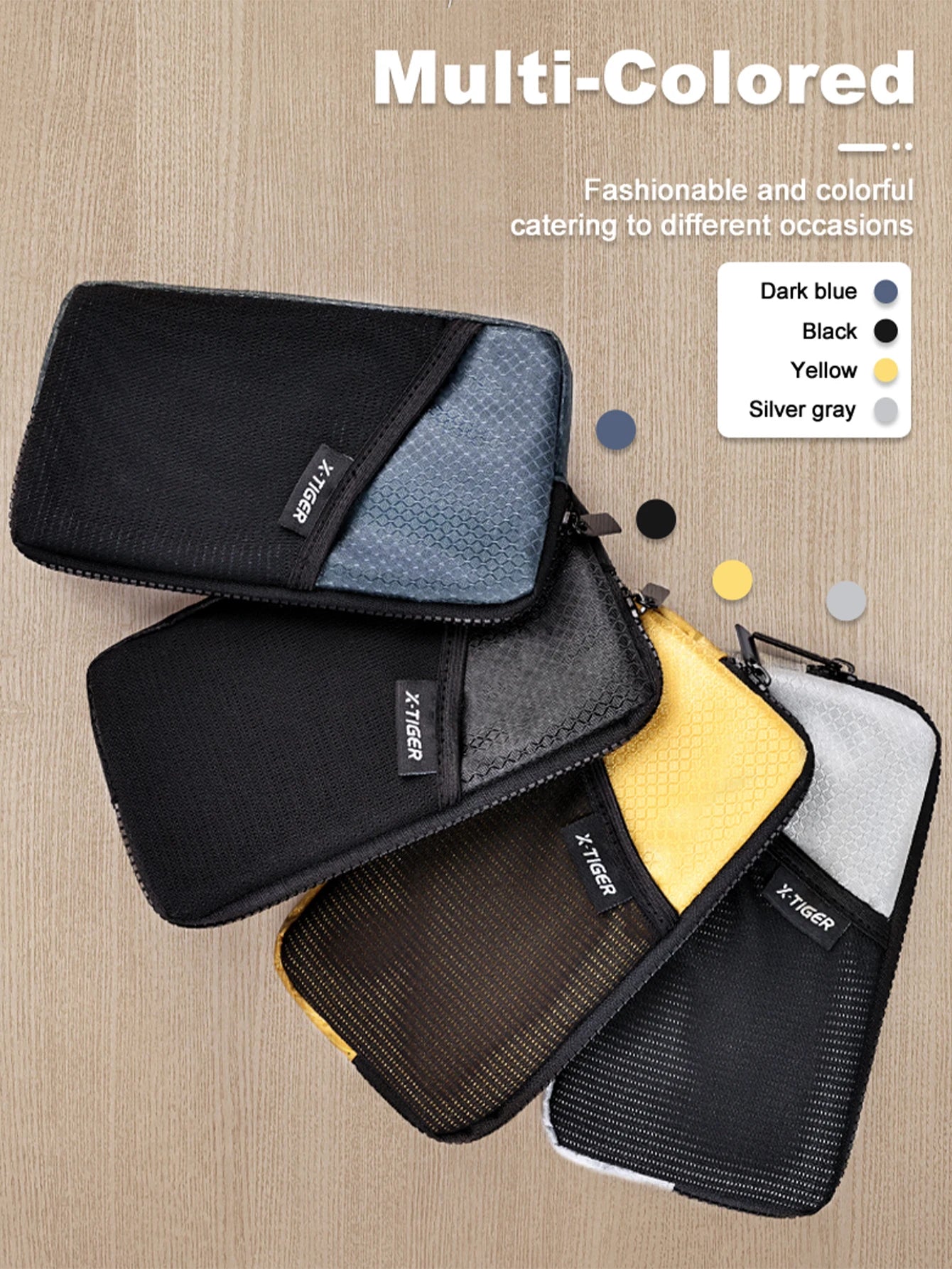 X-TIGER Bicycle Phone Bag Cycling Jersey Bag Lightweight and Portable Multifunctional Handbag Wallet Cycling Equipment