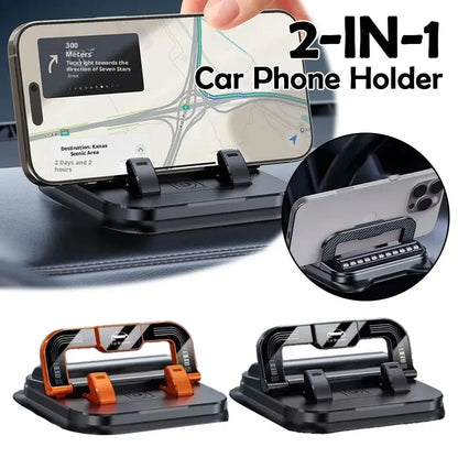 360° Rotatable Universal Car Phone Holder with Number Plate Dashboard Mount Easy Install Vehicle Mobile Phone Holder Practical